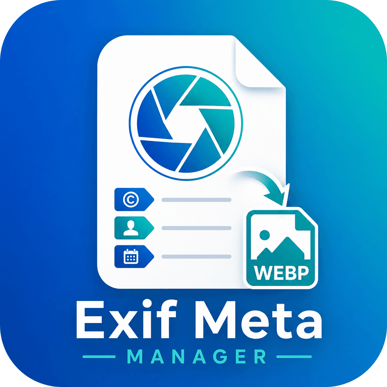 EXIF Meta Manager Icon